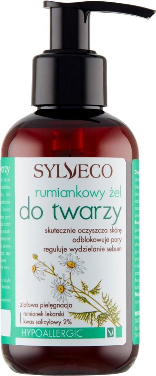 Goedkoopste Sylveco - Chamomile Facial Gel Cleanses, Unblocks Pores And Regulates Sebum Secretion 150Ml