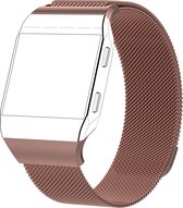 Ionic milanese band - roze - Geschikt voor Fitbit - SM - Horlogeband Armband Polsband