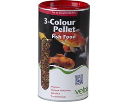 Velda 3-Colour Pellet Food 880 G2500 ml - Visvoer
