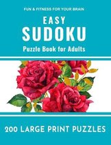 Easy Sudoku Puzzle Book for Adults