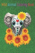 Wild Animal Coloring Book