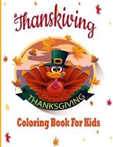 Thanksgiving Coloring Book for Kids