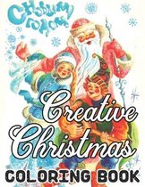 Creative Christmas Coloring Book: Christmas Adult Coloring Book