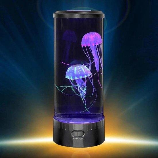 Rustgevende Jellyfish Lavalamp – Nachtlamp – LED Lamp – 5 verschillende  Kleuren | bol.com