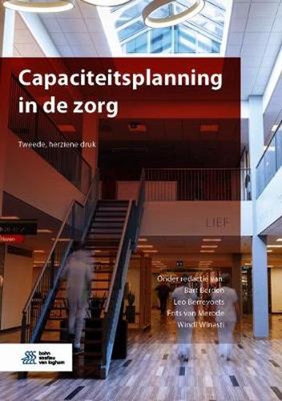 Boek cover Capaciteitsplanning in de zorg van Berden, Bart (Hardcover)