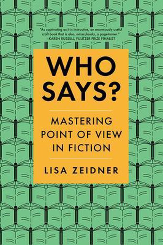 Who Says? – Mastering Point of View in Fiction - cover
