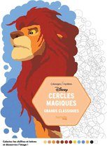 Disney Coloriages Mystères Cercles Magiques Grands Classiques - hachette - Cirkels kleuren op nummer - Kleurboek voor volwassenen