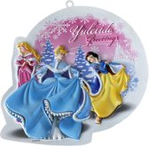 Disney 3D Wall Deco Kerst - Prinses - Set van 2 - Doornroosje, Assepoester, Sneeuwwitje, Ariel