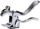 Alheco notenkraker - Walnotenkraker - Eekhoorn figuur - Zilver