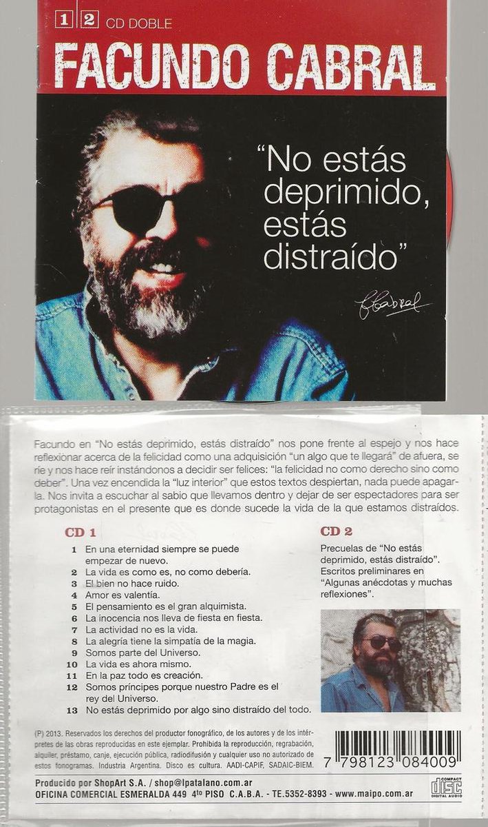 NO Estas Deprimido Estas Distaïdo