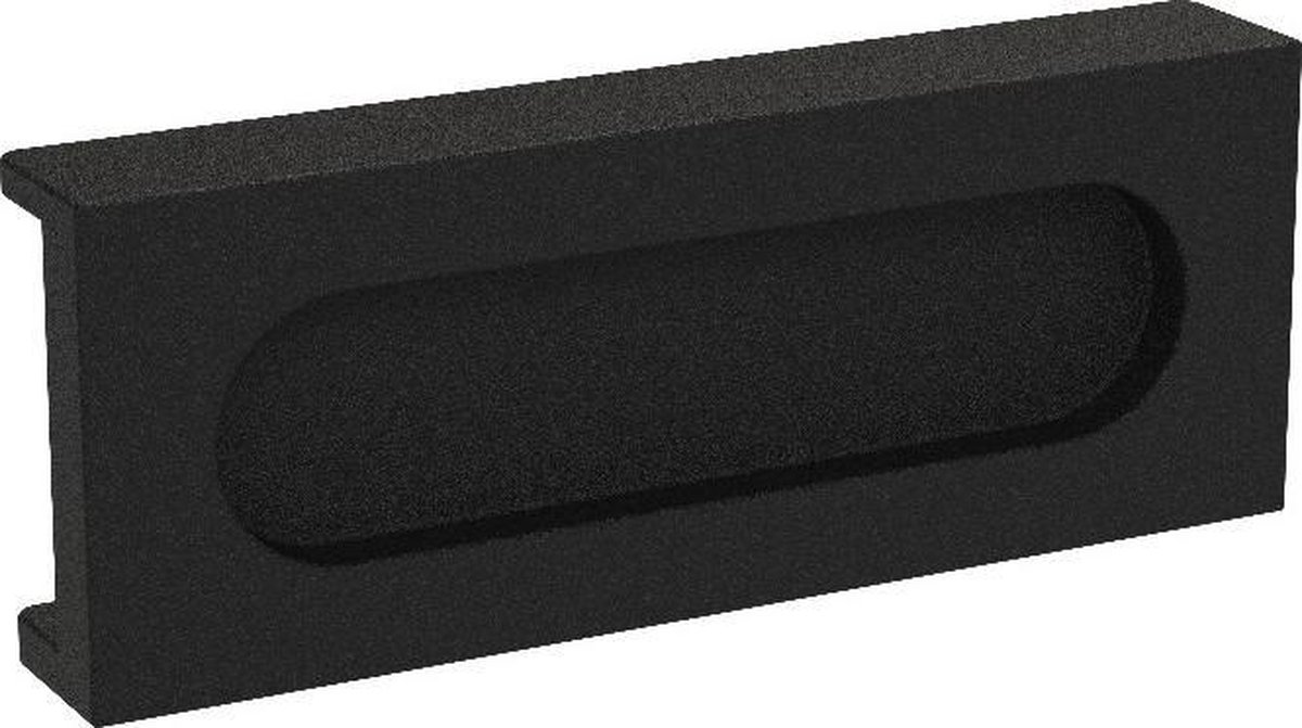 Intersteel Schuifdeurkom voor DIY-schuifdeur Cubo 100x35 mm zwart