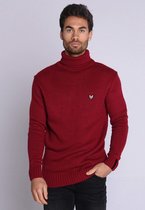 YCLO Hagen Knit Turtleneck Bordeaux