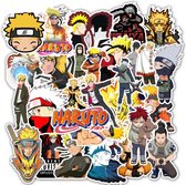 Naruto - Stickers - Stickers Volwassenen - Stickers voor Kinderen - Laptop - Anime - Manga - 50 st