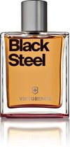 Victorinox Black Steel Eau De Toilette Spray 100 Ml For Men