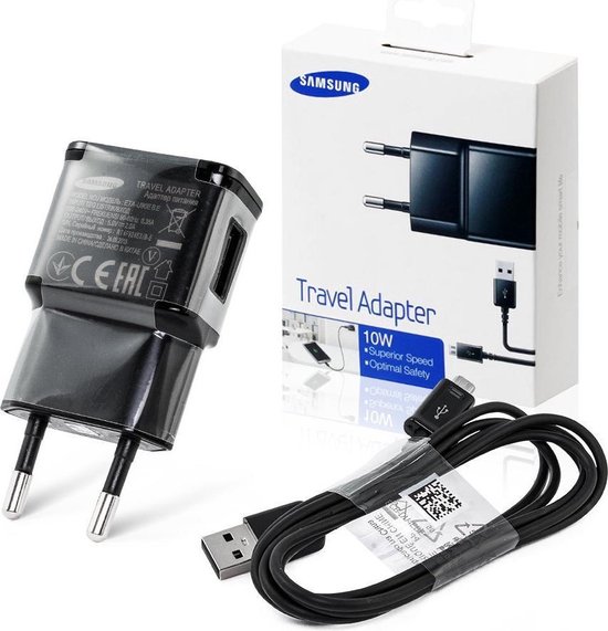 vertrouwen thuis Pardon Samsung USB Reislader - Zwart | bol.com