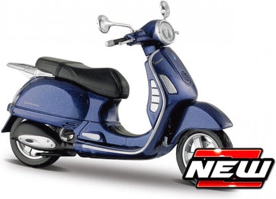 Maisto VESPA SCOOTERS GRANTURISMO 2003 donker blauw schaalmodel 1:18 |  bol.com