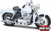 Harley Davidson K Model 1952 White