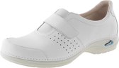 Leren Clog Gesloten Wit | Antistatisch & Anti-Slip | Wash&Go | Maat 45