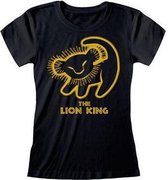The Lion King Ladies T-Shirt Silhouette S/M/L