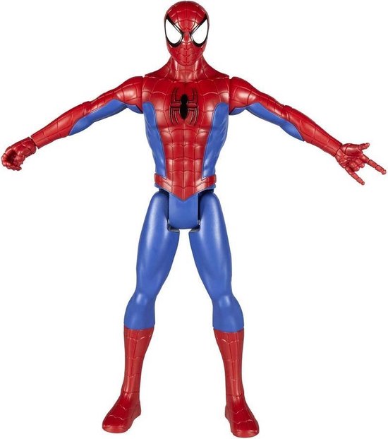 Marvel Avengers Titan Hero - Speelfiguur (30cm) - Spider-Man - Rood - Marvel