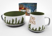 LORD OF THE RINGS - Ontbijtservies - Schaaltje & Beker - Fellowship