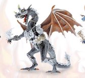 The Black Dragon in Armor Figure