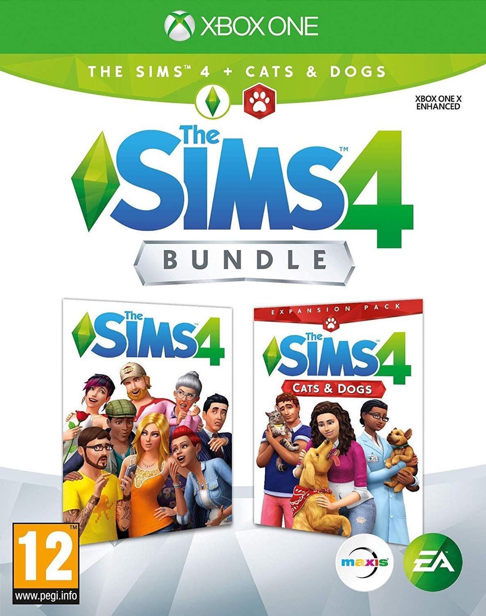 Sims 4 + Honden en Katten Expansion Pack - Xbox One