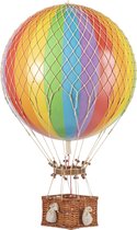 Authentic Models - Luchtballon Jules Verne - regenboog - diameter luchtballon 42cm