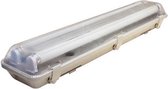 LED TL Armatuur T8 120cm, 2x18watt, 6400K, 2900 Lumen , incl. 2x18w led buis