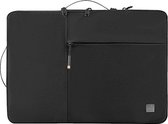 WIWU - Laptop sleeve 15.6 inch -  Alpha Double Layer Laptop & MacBook Sleeve - Zwart