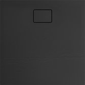 Allibert Terreno douchebak 90x90cm zwart bazalt