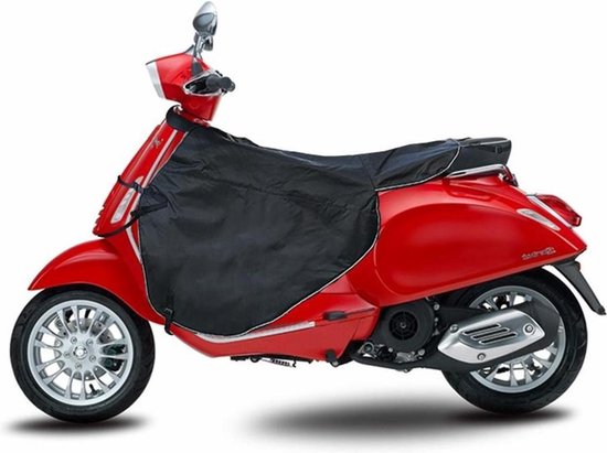 Luxe Zwart Scooter Beenkleed - Beenkleed scooter - Scooter deken - Universeel - Scooter Accesoires - Met Gratis Opbergtas - scooter beenwarmer - Cadeau