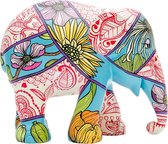 Elephant parade Henna & Head Scarves 30 cm Handgemaakt Olifantenstandbeeld