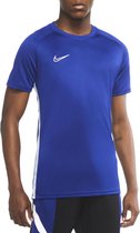 Nike Sportshirt - Maat L  - Mannen - donker blauw,wit
