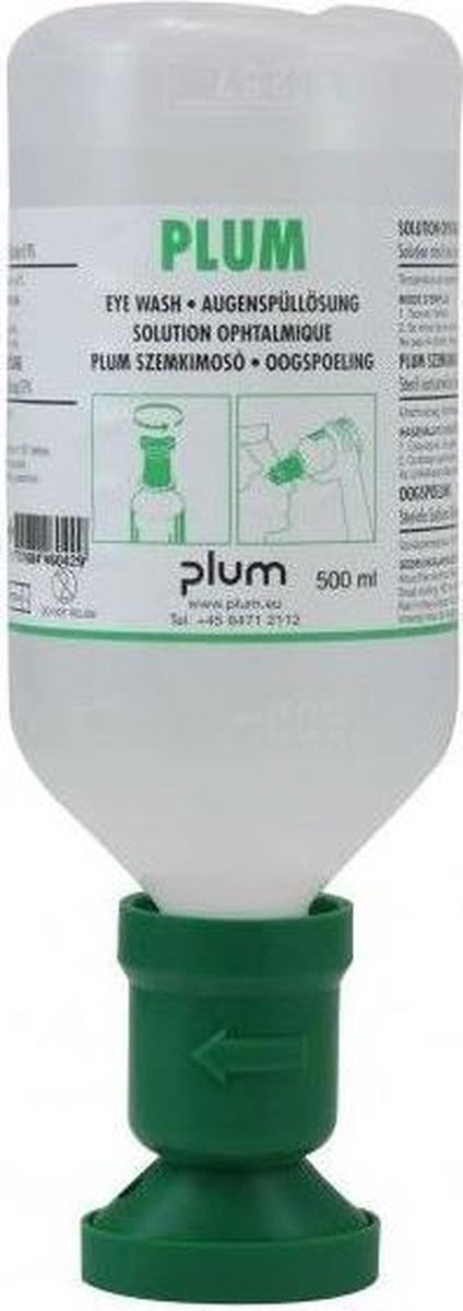 Plum oogspoelfles 500ml