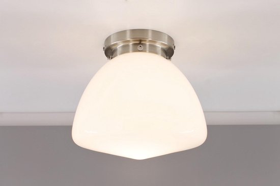Rimpelingen combineren meesterwerk Art Deco lamp plafondlamp 25cm - schoollamp Gispen - Smart geschikt |  bol.com