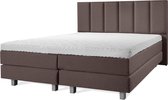 Luxe Boxspring 140x200 Compleet Bruin