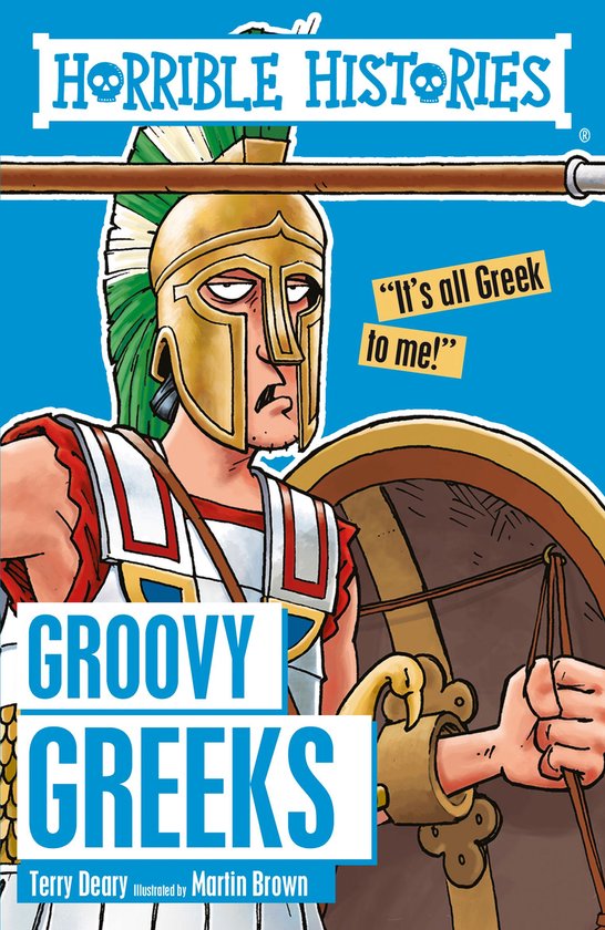 Horrible Histories - Horrible Histories: Groovy Greeks - cover