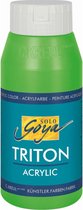 Solo Goya TRITON - Peinture acrylique verte fluorescente - 750ml