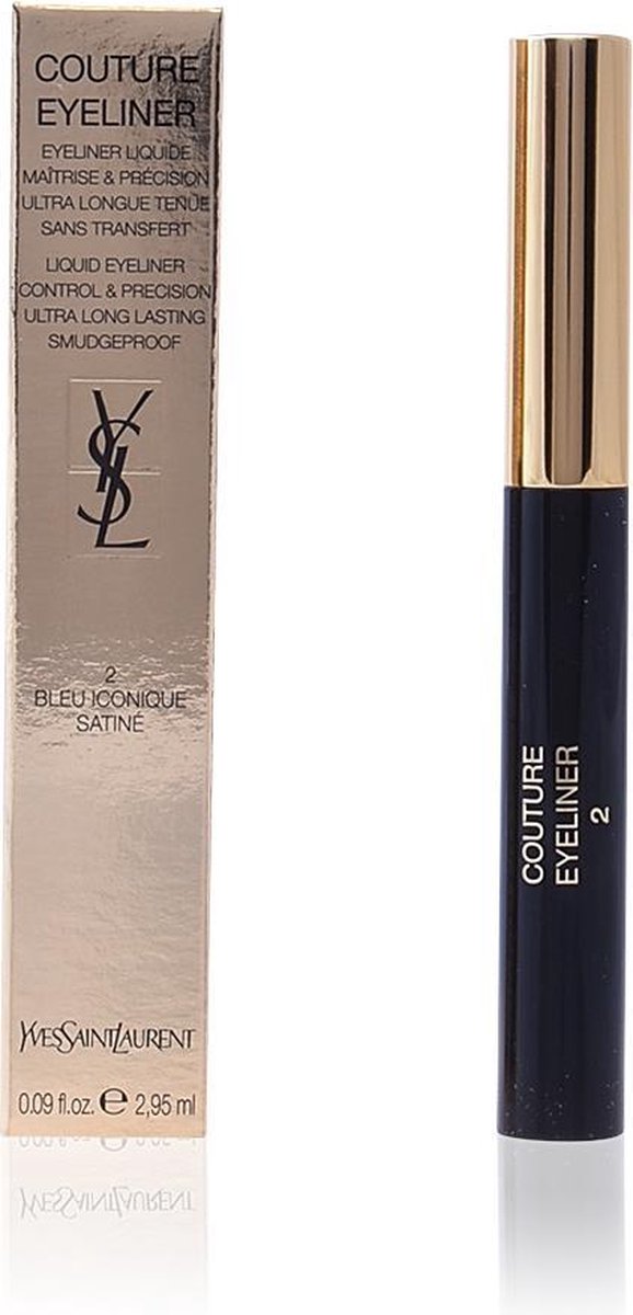 Yves Saint Laurent Couture crayon contour des yeux 3 ml Liquide 01 Deep  Black | bol.com