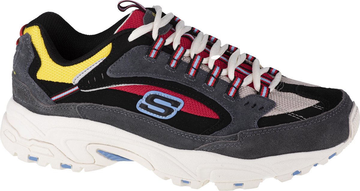 Skechers Stamina-Cutback 51286-CCRD, Mannen, Grijs, Sneakers, maat: 42 EU -  Schoenen.nl