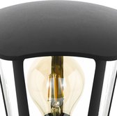 EGLO MONREALE Buitensokkel/lantaarnpaalverlichting Zwart E27