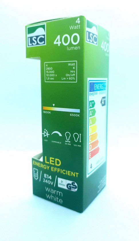LSC 4 watt Lumen LED lamp | bol.com