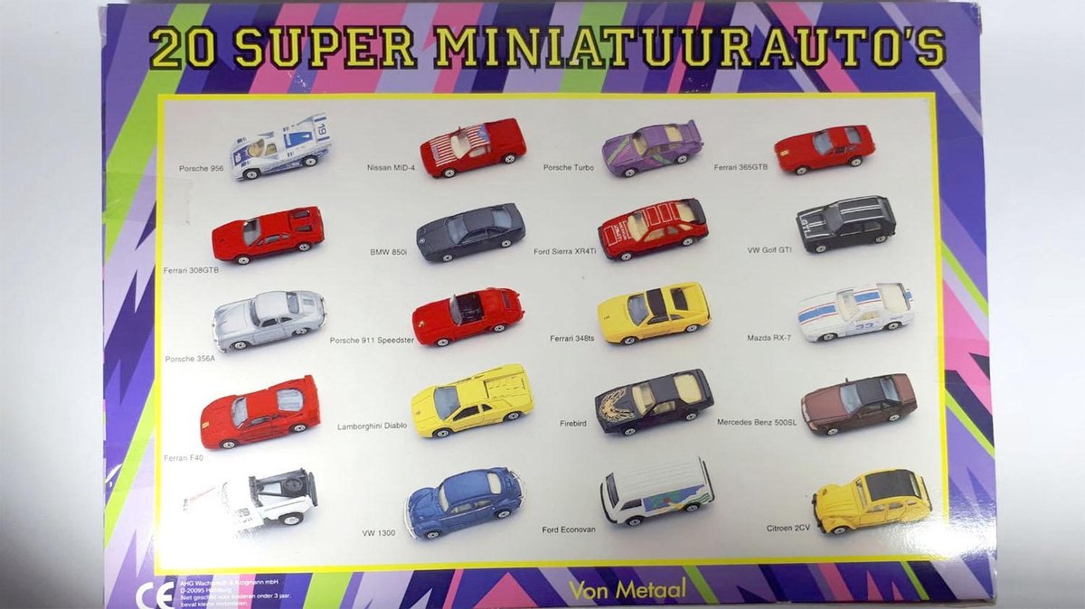 20 Super miniatuurauto's 1:64 - Modelauto - Schaalmodel - Model auto -  Miniatuurautos... | bol.com