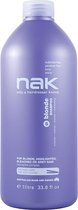 NAK Blonde Range Blonde Shampoo-1 ltr -  vrouwen - Voor Grijs haar - 1000 ml -  vrouwen - Voor Grijs haar