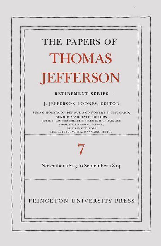 The Papers of Thomas Jefferson, Retirement Series - cover