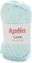Katia Capri - kleur 83 Witgroen - 50 gr. = 125 m. - 100% katoen