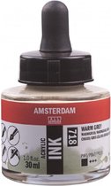 Amsterdam Acrylic Inkt Fles 30 ml Warmgrijs 718