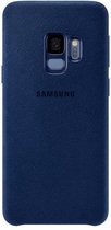 Alcantara Backcover Samsung Galaxy S9 hoesje - Blauw