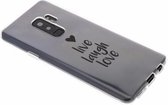 Design Backcover Samsung Galaxy S9 Plus hoesje - Live Laugh Love